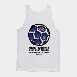 South Georgia and the South Sandwich Islands Football Country Flag Tank Top